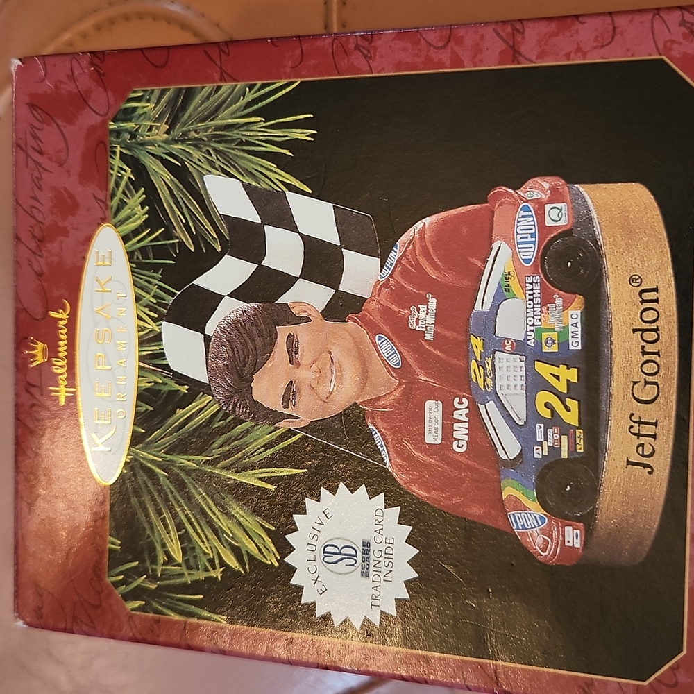 🔴Hallmark Jeff Gordon keepsake ornament
